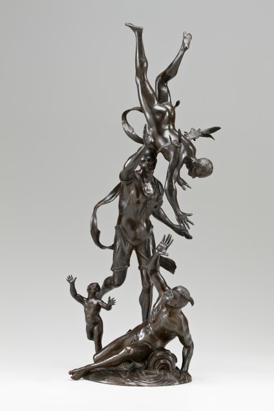 Der Sturz des Ikarus, frühes 18. Jahrhundert (Bronze) von Francesco Bertos